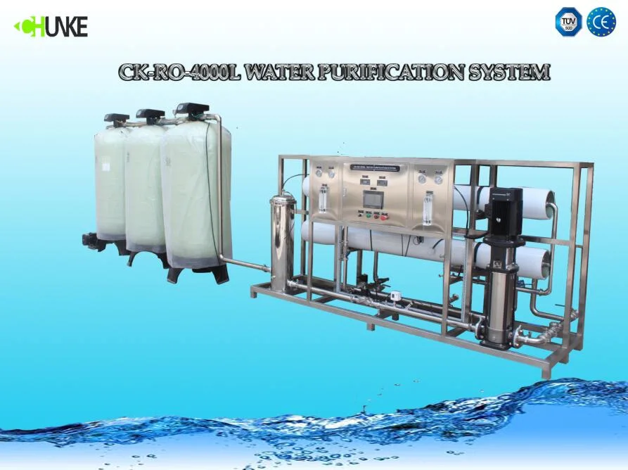 Auto Flush RO Water Treatment System for Drinking Bottle Plant Water Softener