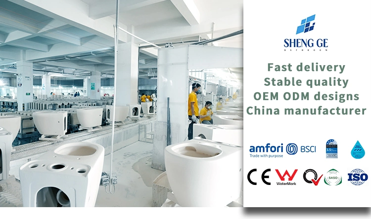 Chinese Wholesale Watermark Latest Design Wc Inodoro High Quality European Standard Wall Hung Toilet with Bidet